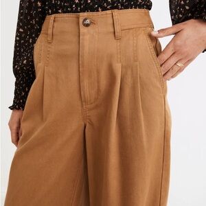 Madewell Corwin Pleated Straight Pants - Size 2